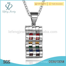 Colgante gay del orgullo de la venta superior, joyería pendiente de la onda